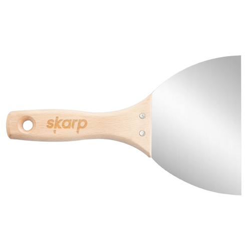 SKARP AHŞAP SAPLI MACUN SPATULASI Y.Ç. SAP 12 CM